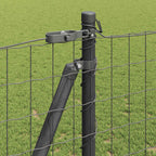 Recinzione Metallica Saldata con Base in Cemento 25x1,2m
