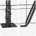 Recinzione Metallica Saldata con Base in Cemento 25 x 1,2 m