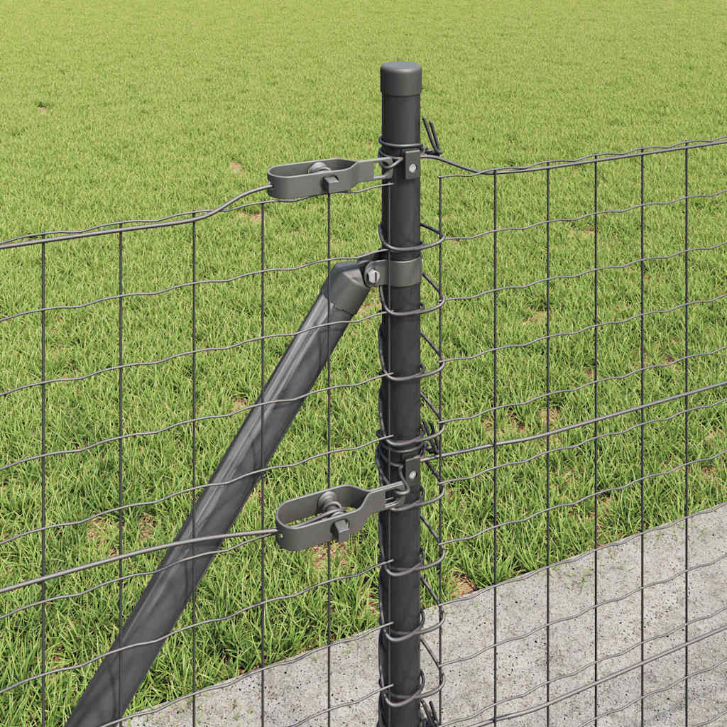 Recinzione Metallica Saldato con Base in Cemento 50 x 0,6 m