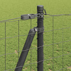 Recinzione Metallica Saldata con Base in Cemento 25 x 1,2 m