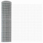 Recinzione Metallica Saldata con Base in Cemento 10x0,8 m