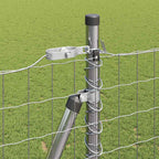 Recinzione Metallica Saldato con Base in Cemento 10 x 1,6 m