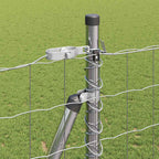 Recinzione Metallica Saldato con Base in Cemento 10x1,6 m