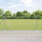 Recinzione Metallica Saldato con Base in Cemento 25 x 1 m