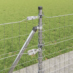 Recinzione Metallica Saldato con Base in Cemento 50 x 0,6 m