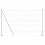 Recinzione Metallica Elettrosaldata con Base in Cemento 10 x 1,4 m