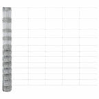 Recinzione metallica saldata in acciaio zincato 25 x 1,4 m con pali