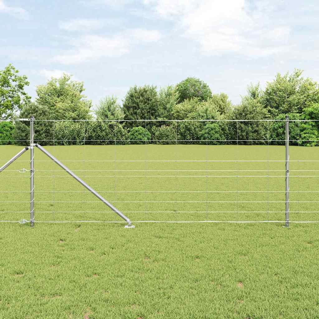 Recinzione in rete saldata 25 x 1 m acciaio zincato