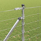 Recinzione in rete saldata con punte 25 x 1,2 m - Acciaio zincato