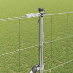 Recinzione in rete saldata con punte 25 x 1,5 m - Acciaio zincato