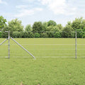 Recinzione in rete saldata zincata 50 x 0,8 m con punte