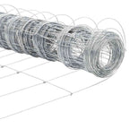 Recinzione in rete saldata con punte 50 x 1,2 m - Acciaio zincato