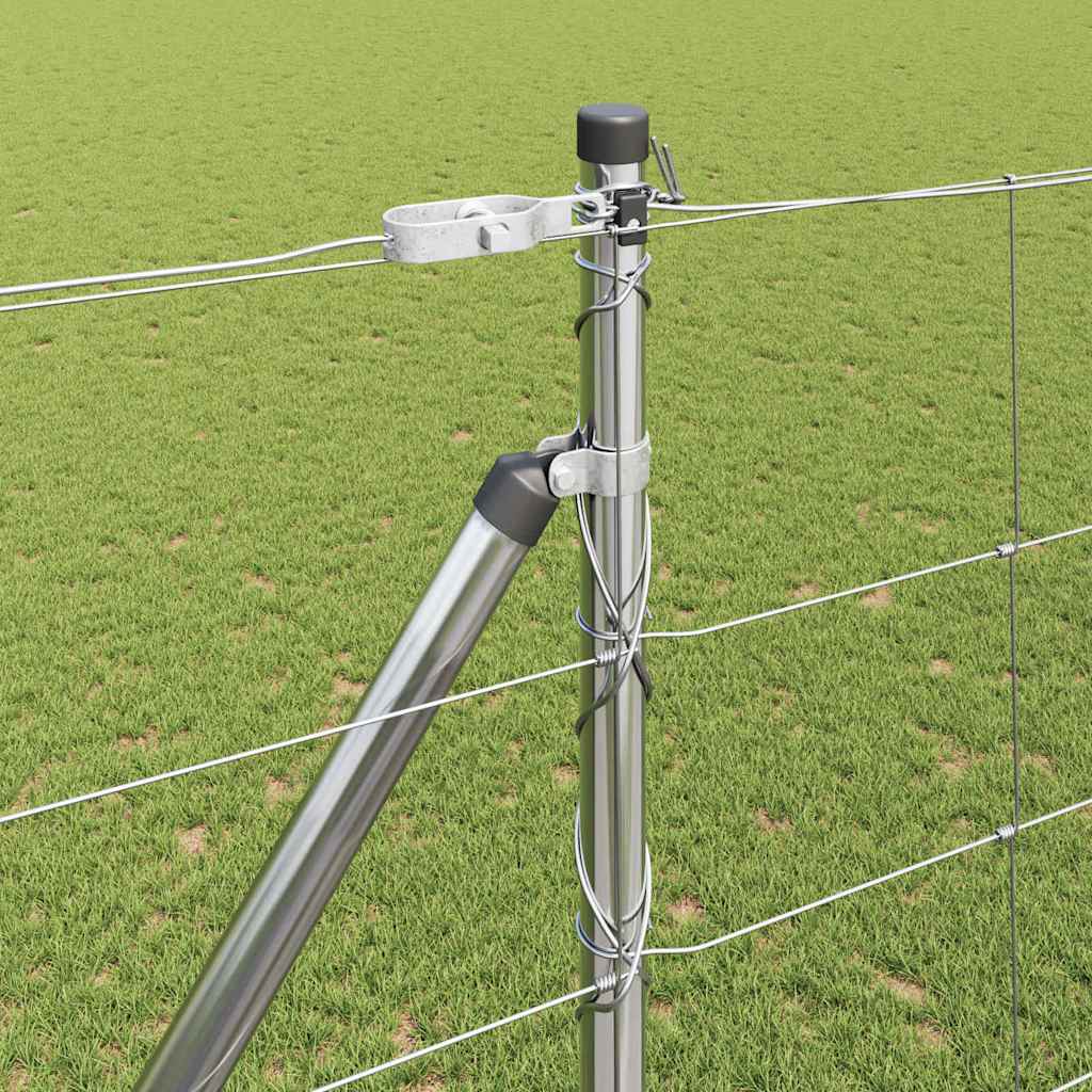 Recinzione in rete saldata 50 x 1,6 m acciaio zincato
