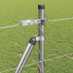 Recinzione Metallica Saldato con Base in Cemento 25 x 1 m