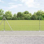Recinzione Metallica Saldato con Base in Cemento 25 x 1 m