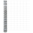 Recinzione Metallica Saldata con Pali e Base in Cemento 25 x 1,4 m