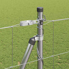 Recinzione Metallica Saldata con Base in Cemento 25 x 1,5 m