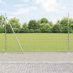 Recinzione Metallica Saldata con Base in Cemento 25 x 1,5 m
