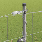 Recinzione Metallica Saldato con Base in Cemento 25 x 1,6 m