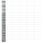 Recinzione Metallica Saldato con Base in Cemento 25 x 1,6 m - Acciaio Zincato