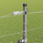 Recinzione Metallica Saldato con Base in Cemento 25 x 1,6 m