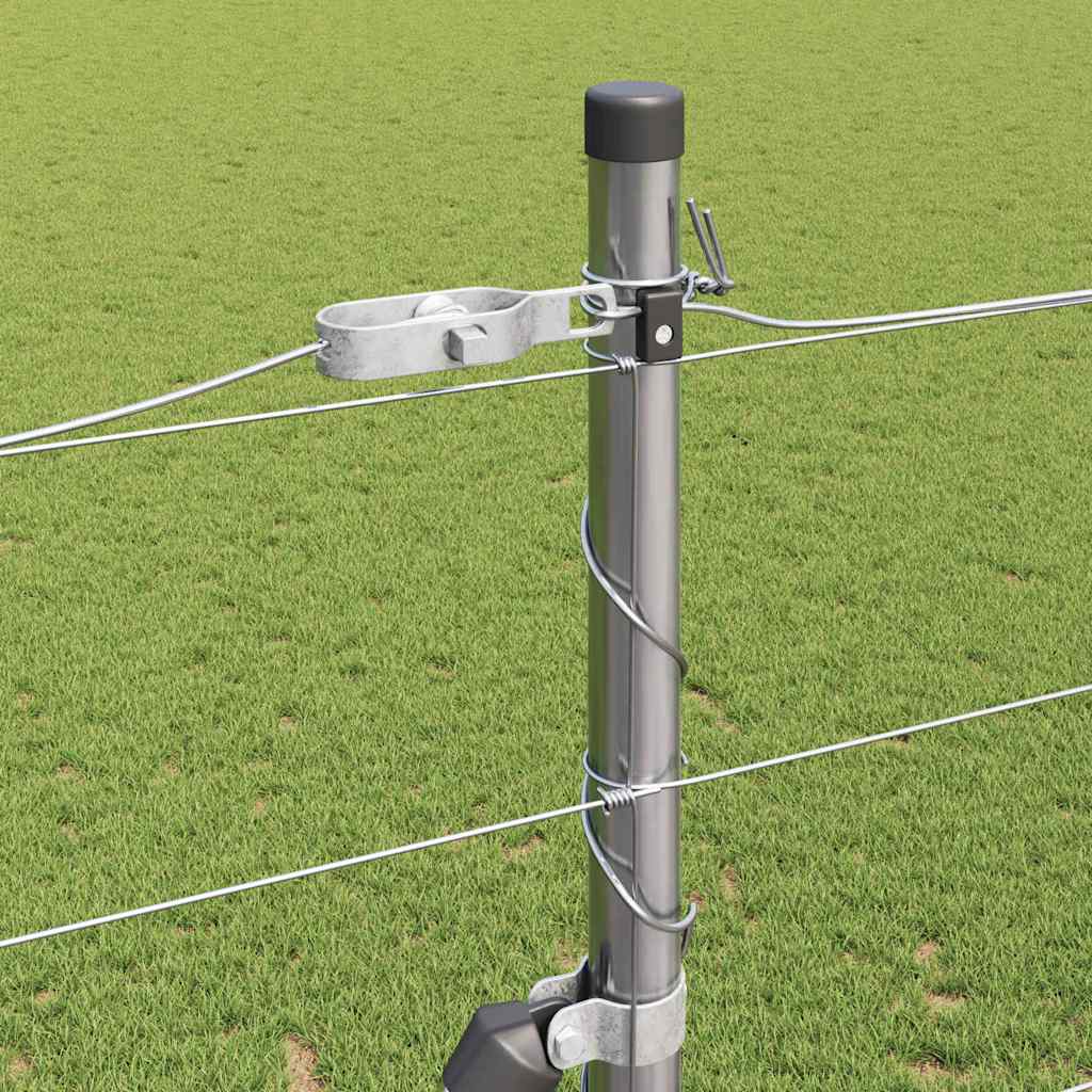 Recinzione Metallica Saldato con Base in Cemento 25 x 1,6 m