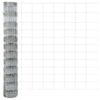 Recinzione Metallica Saldata con Pali in Acciaio Zincato e Base in Cemento 50 x 1,2 m