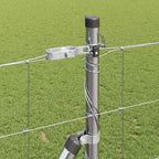 Recinzione Metallica Saldato con Base in Cemento 50 x 1,4 m