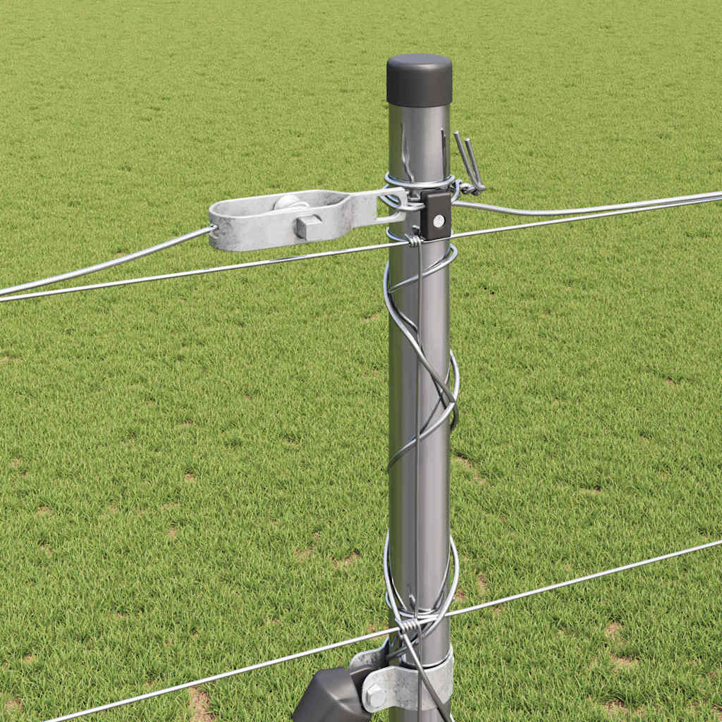 Recinzione Metallica Saldata con Base in Cemento 50 x 1,6 m