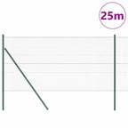 Recinzione metallica saldata in acciaio rivestito PVC - 25 x 1,4 m