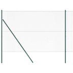 Recinzione metallica saldata in acciaio PVC 25 x 1,6 m con pilastri