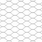 Recinzione metallica saldata in acciaio rivestito PVC 50 x 1 m con pilastri