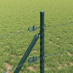 Recinzione metallica saldata per fissaggio a terra 100 x 0,5 m - Acciaio rivestito PVC grigio