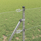 Recinzione metallica saldata per fissaggio a terra 10 x 0,6 m