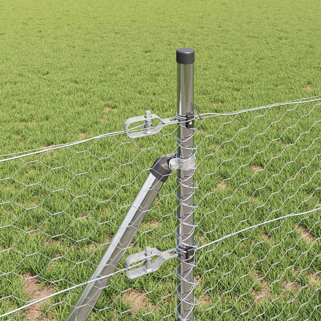Recinzione metallica saldata per fissaggio a terra 50 x 0,4 m