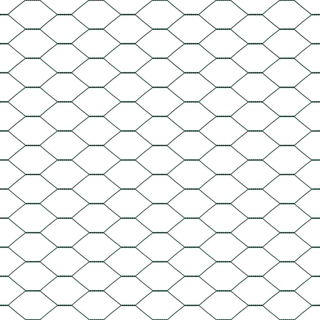 Recinzione in rete saldata con punte 10 x 0,4 m - Acciaio rivestito PVC verde