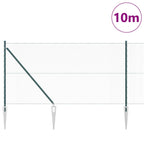 Recinzione in rete saldata con punte 10 x 1,4 m