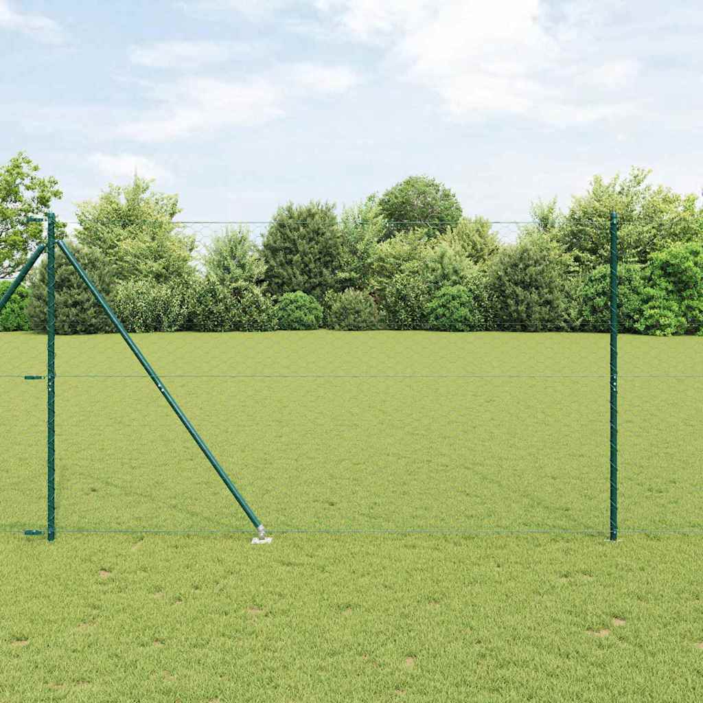 Recinzione in rete saldata con punte 10 x 1,6 m
