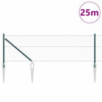 Recinzione in rete saldata con punte 25 x 0,6 m