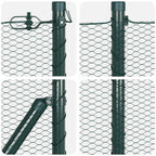 Recinzione in rete saldata con punte 25 x 1 m