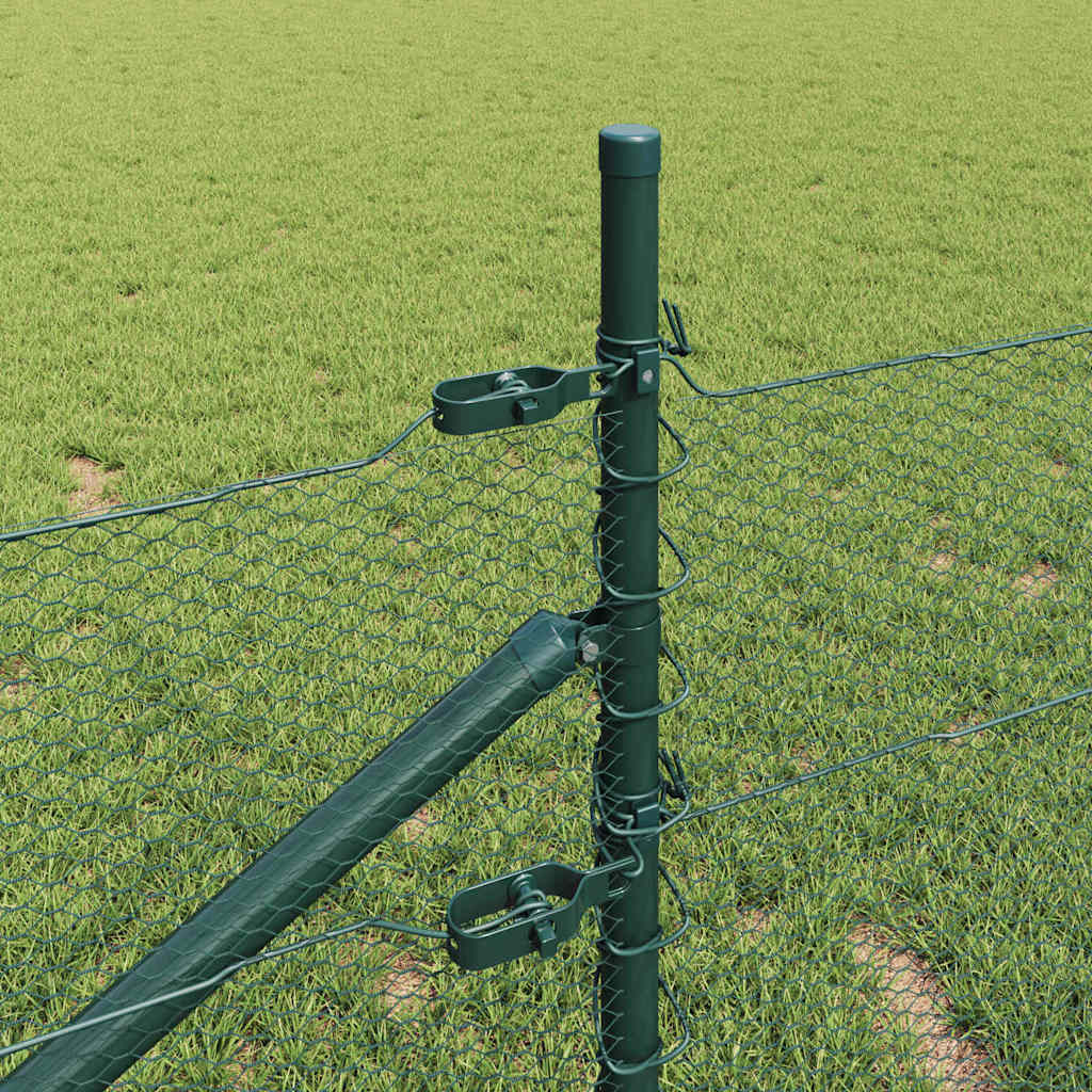 Recinzione in rete saldata con punte 50 x 0,4 m (L x H)