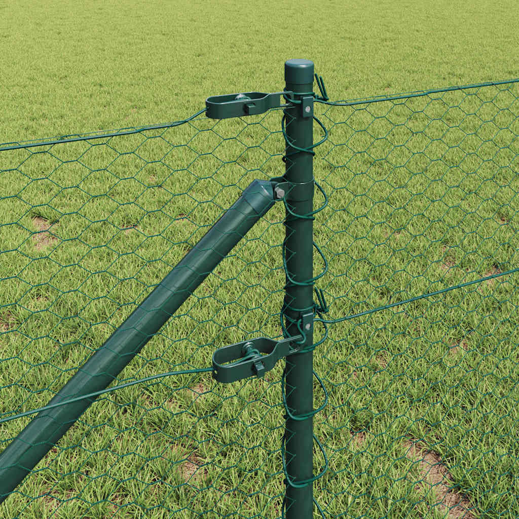 Recinzione in rete saldata con punte 50 x 0,6 m