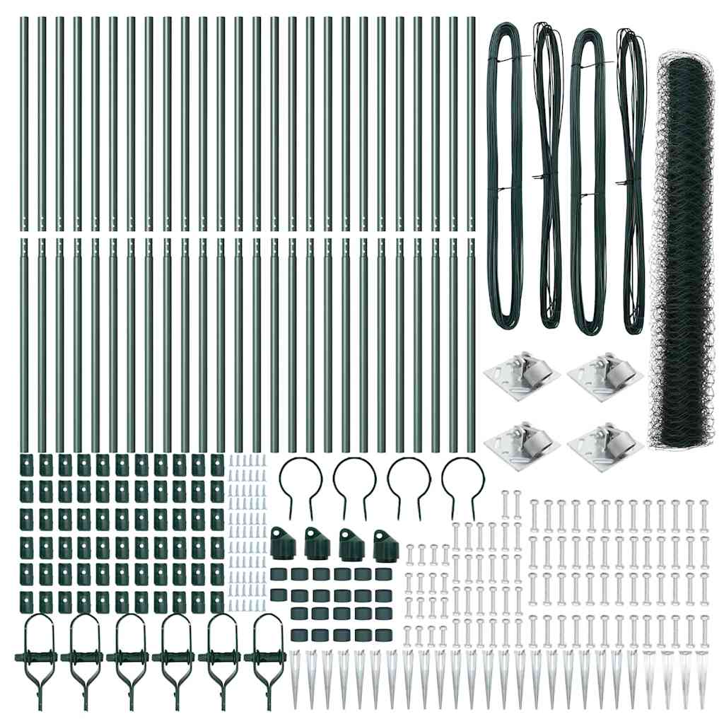 Recinzione in rete saldata con punte 50 x 1,2 m