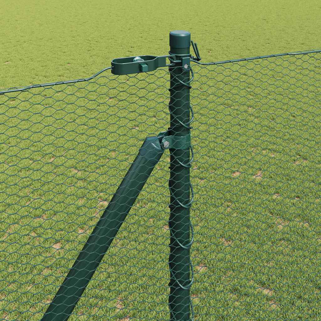 Recinzione in rete saldata con punte 50 x 1,6 m
