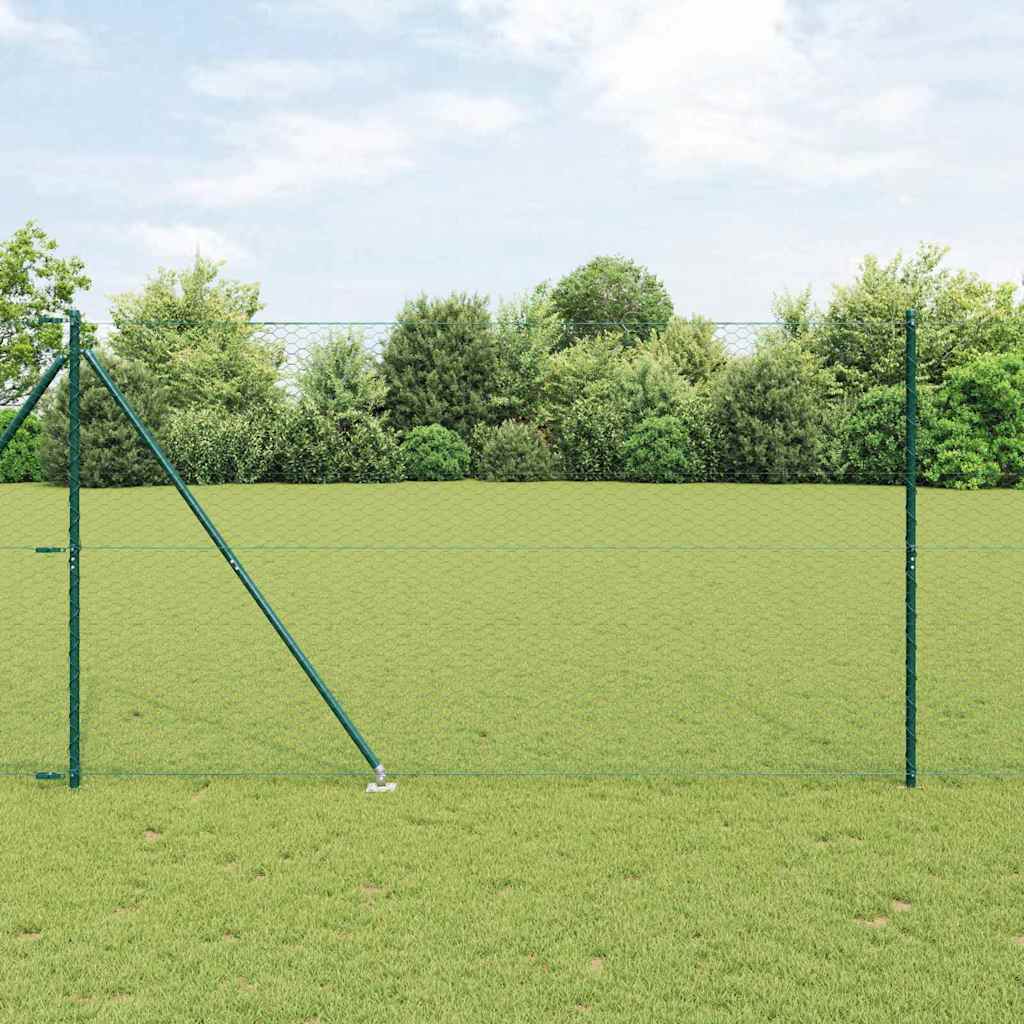 Recinzione in rete saldata con punte 50 x 1,6 m