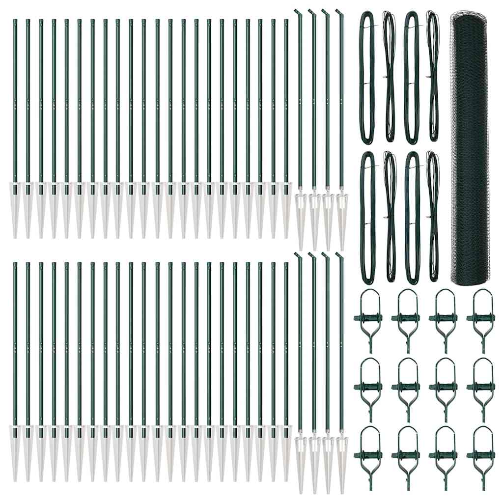 Recinzione in rete saldata con punte 100 x 1,2 m