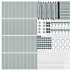 Recinzione in rete saldata con punte 100 x 1,4 m