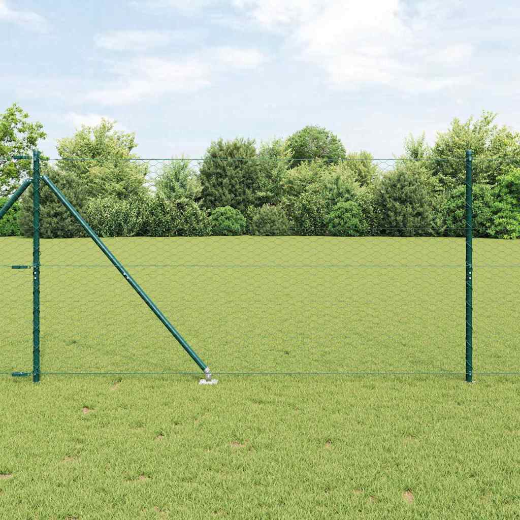 Recinzione in rete saldata con punte 100 x 1,4 m