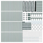 Recinzione in rete saldata con punte 100 x 1,4 m