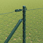 Recinzione in rete saldata con punte 100 x 1,4 m - Acciaio rivestito PVC